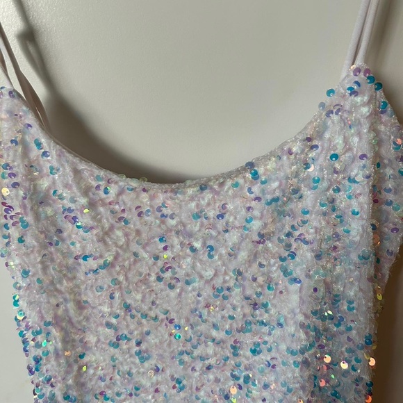 sequence short prom dress - Picture 4 of 4